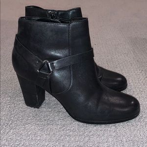 Cole Haan black booties